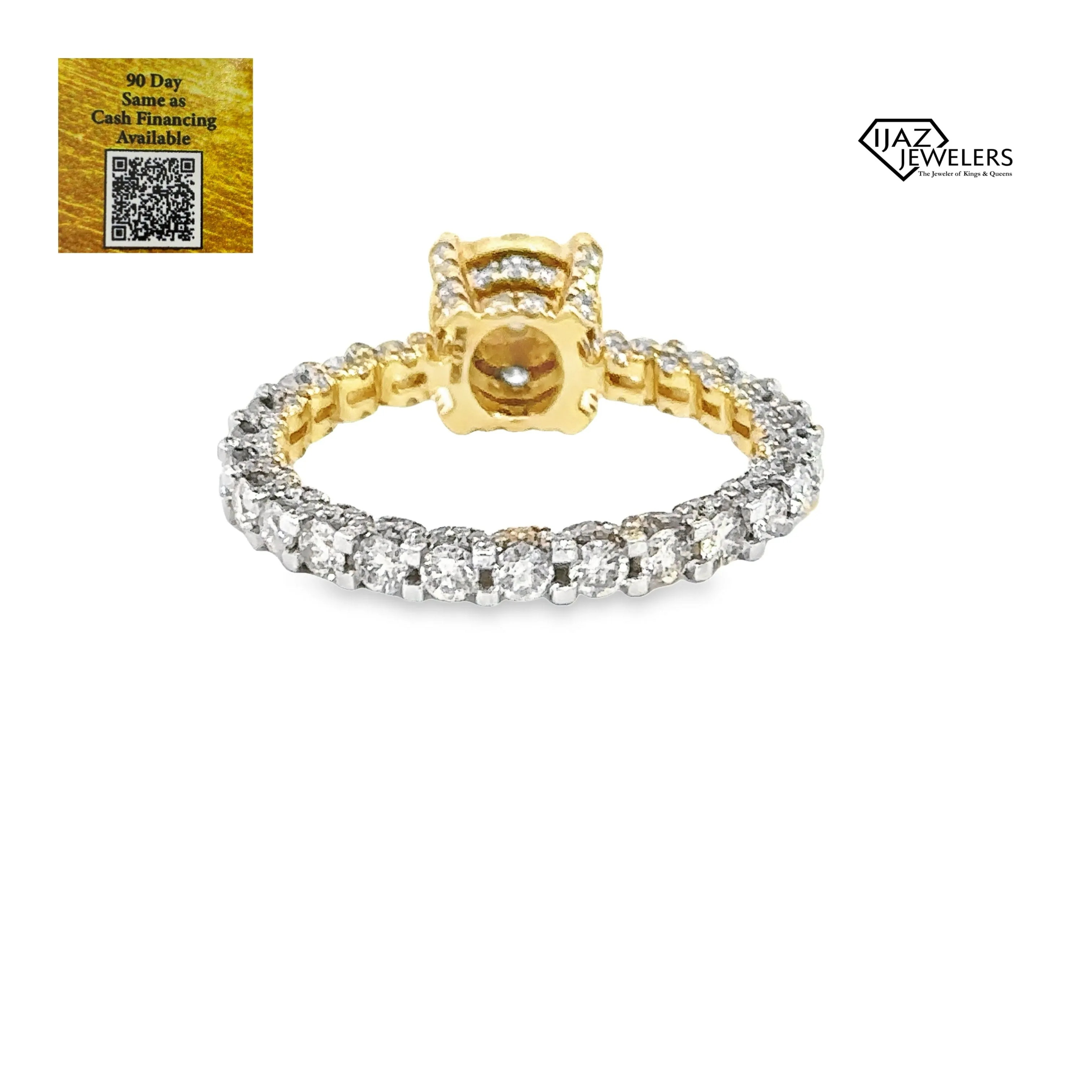 10K Gold 2.76 CTW Ladies Diamond Ring