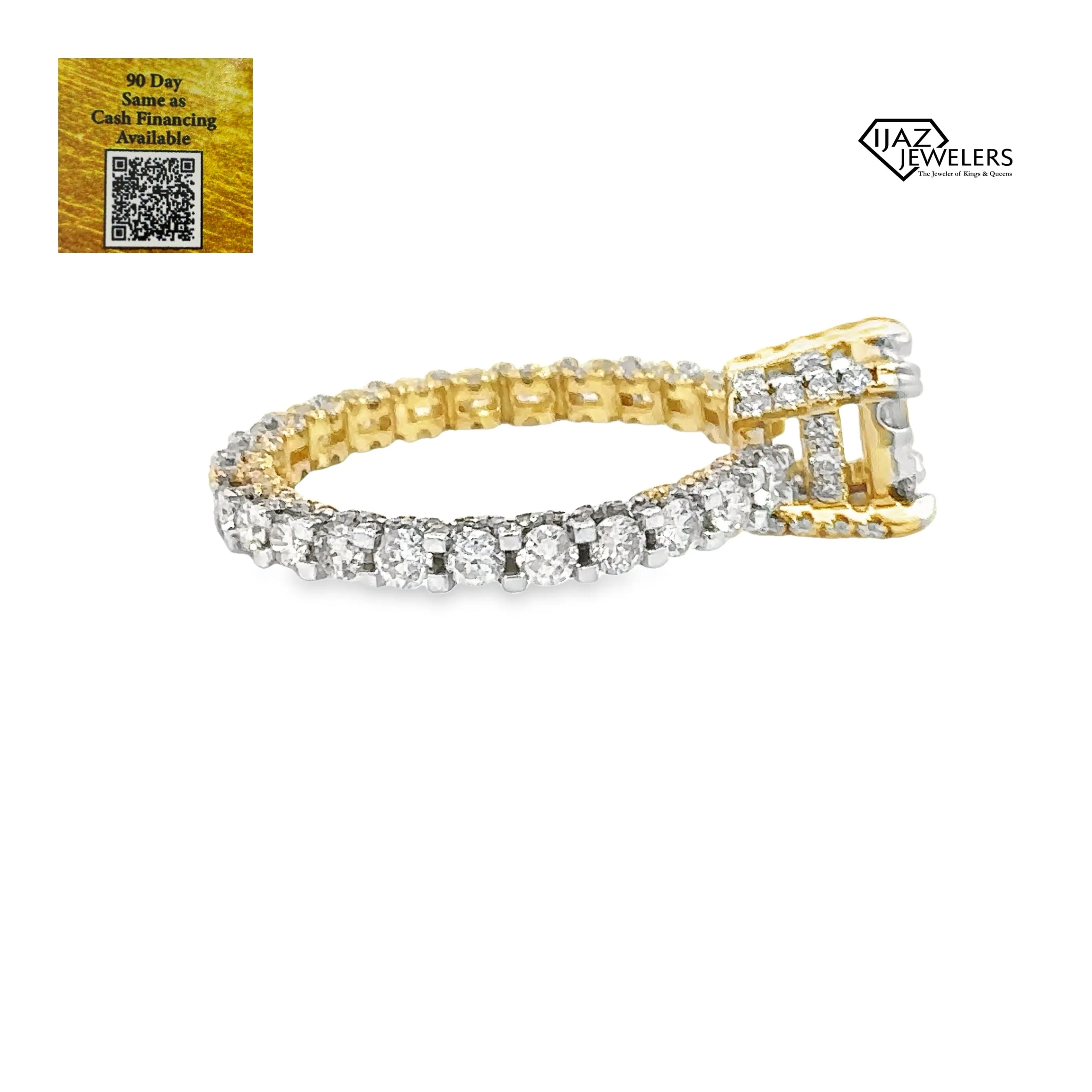 10K Gold 2.76 CTW Ladies Diamond Ring