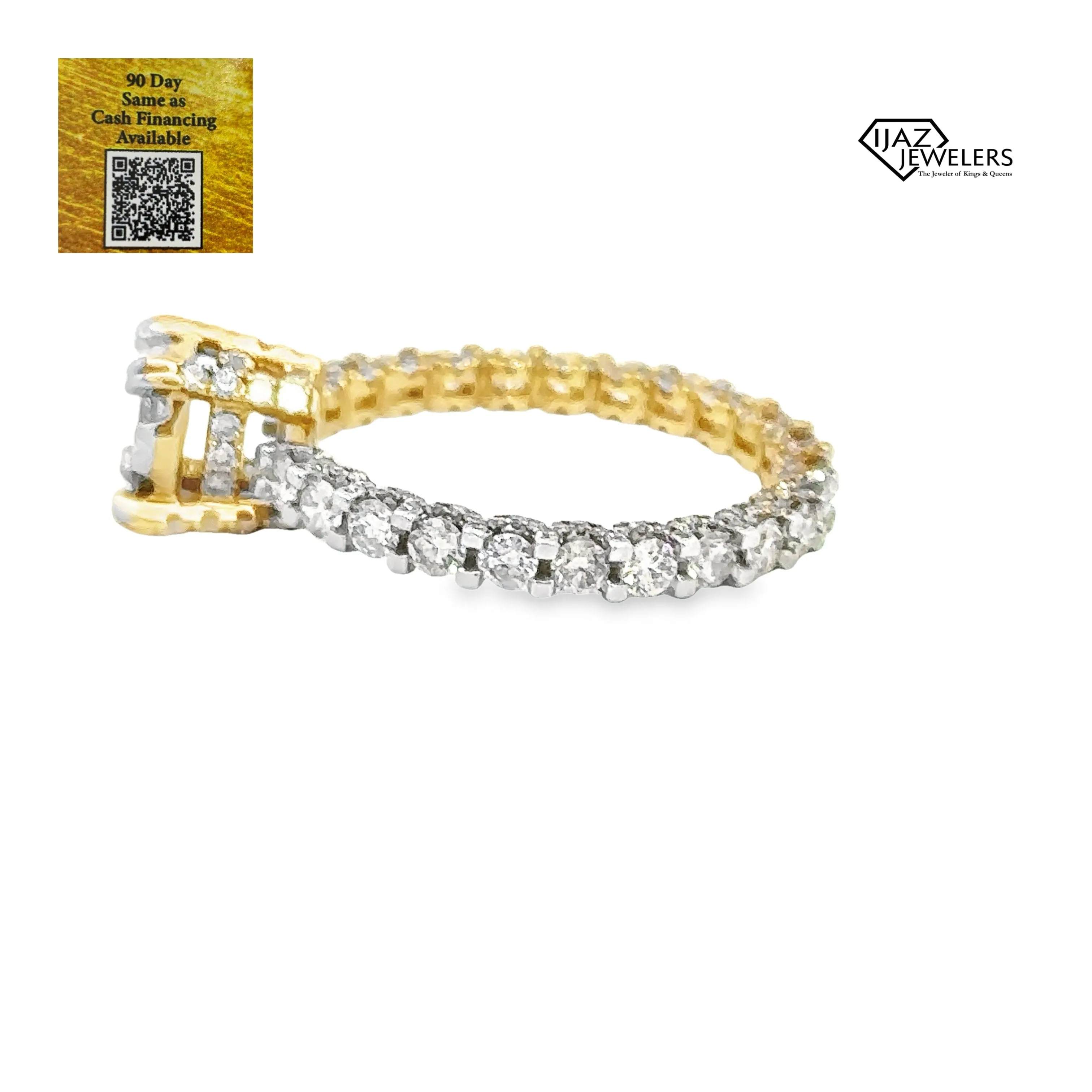 10K Gold 2.76 CTW Ladies Diamond Ring