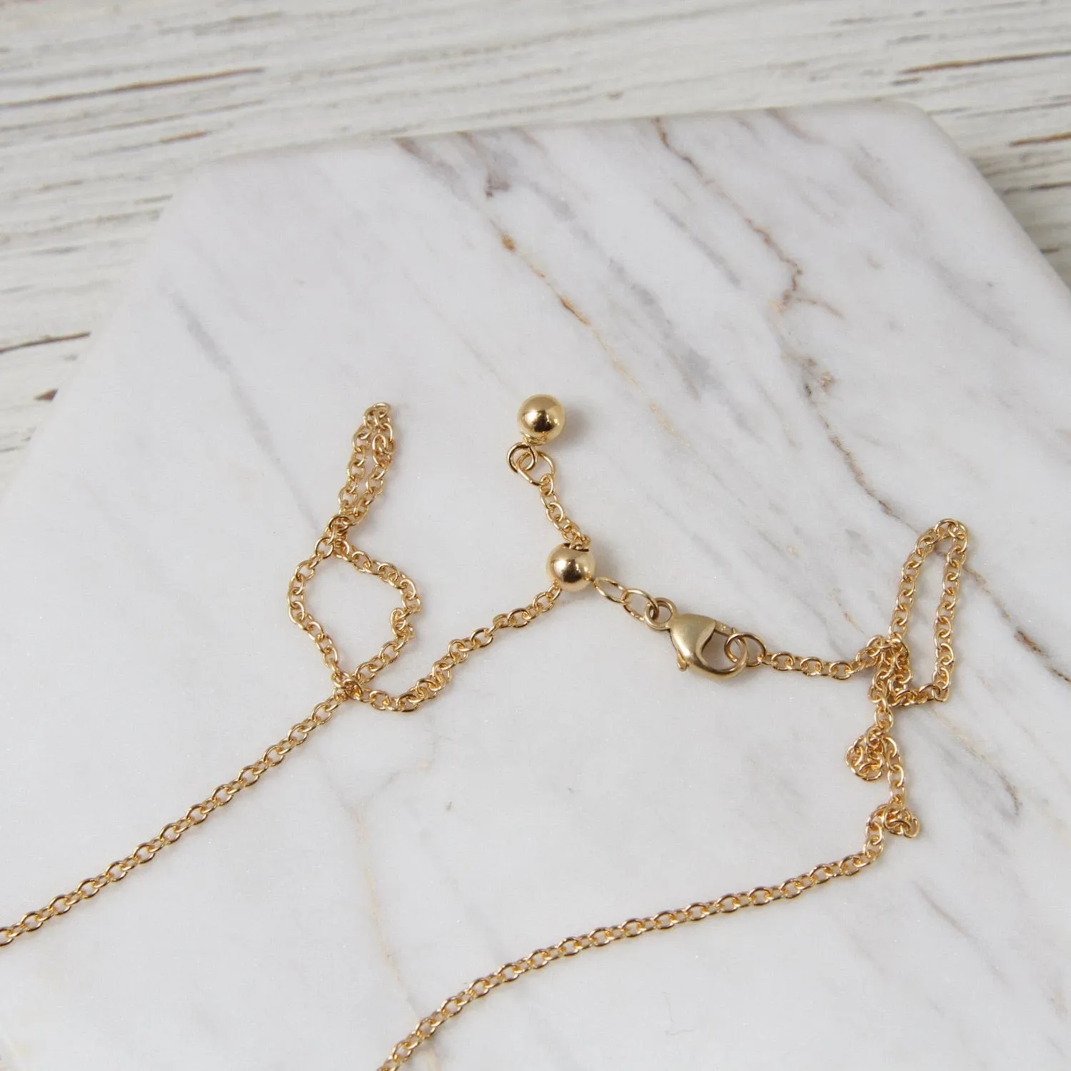 1.3mm Gold Filled Adjustable Cable Chain