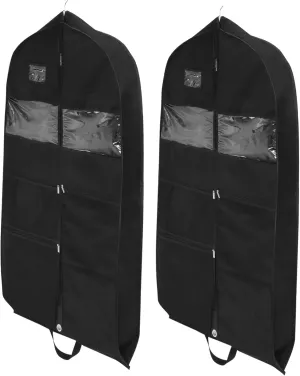 2 Pcs Garment Bags for Suits and Costumes Lightweight Wear Resistant Clothes Storage for Travel and Closet Organization Dustproof Design