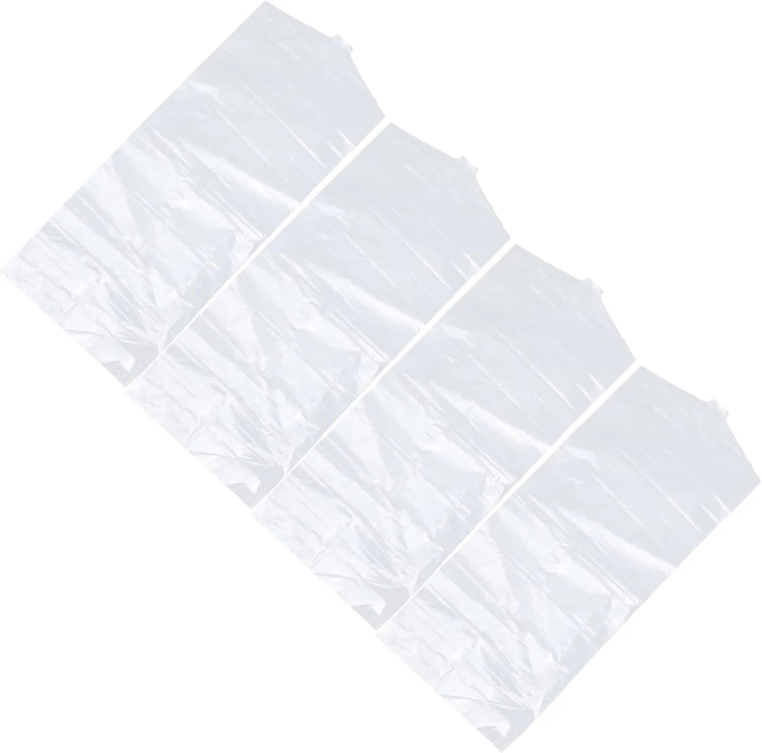 4pcs Garment Bags Suit Covers for Hanging Long Dress Coat Storage Bags Transparent Cover