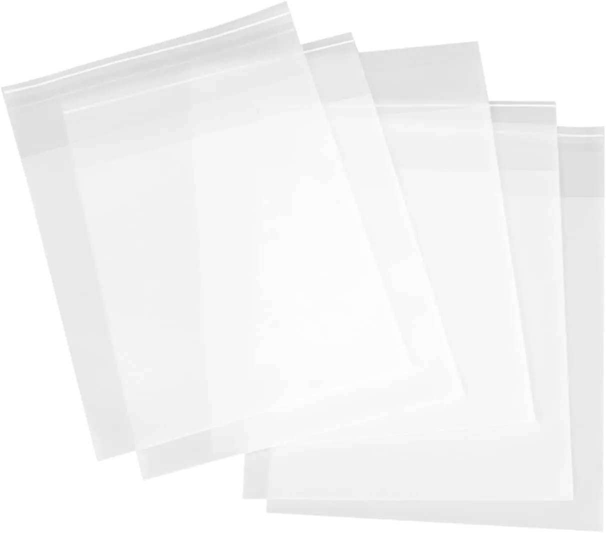 ABOOFAN Mail 50pcs Zip Bags Visualized Design for Easy Sorting Protection of Your Garments