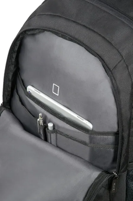 American Tourister Work Laptop Backpack 43.9cm/17.3| Black/Orange