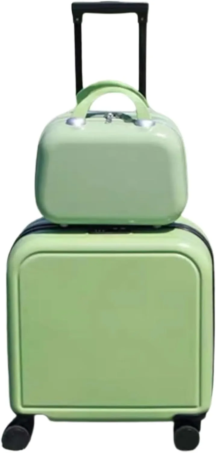 ANIIC Luggage Suitcases With Wheels 2 Piece Sets Suitcases With Spinner Wheels, Hard Shell Carry On Suitcase Set Suitcase Spinner Luggages (Color : B, Size : 18in)