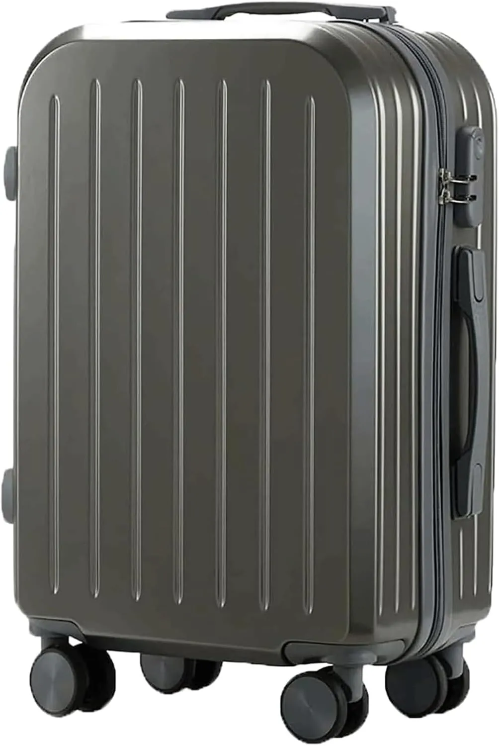 ANIIC Luggage Suitcases With Wheels 20'' Lightweight Luggage Wide Handle PC Hardshell Suitcases With Spinner Wheels Suitcase Spinner Luggages (Color : A, Size : 20 inch)