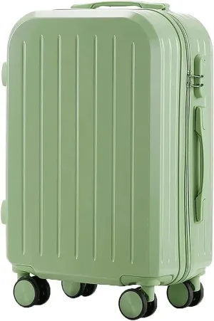 ANIIC Luggage Suitcases With Wheels 20'' Lightweight Luggage Wide Handle PC Hardshell Suitcases With Spinner Wheels Suitcase Spinner Luggages (Color : D, Size : 20 inch)