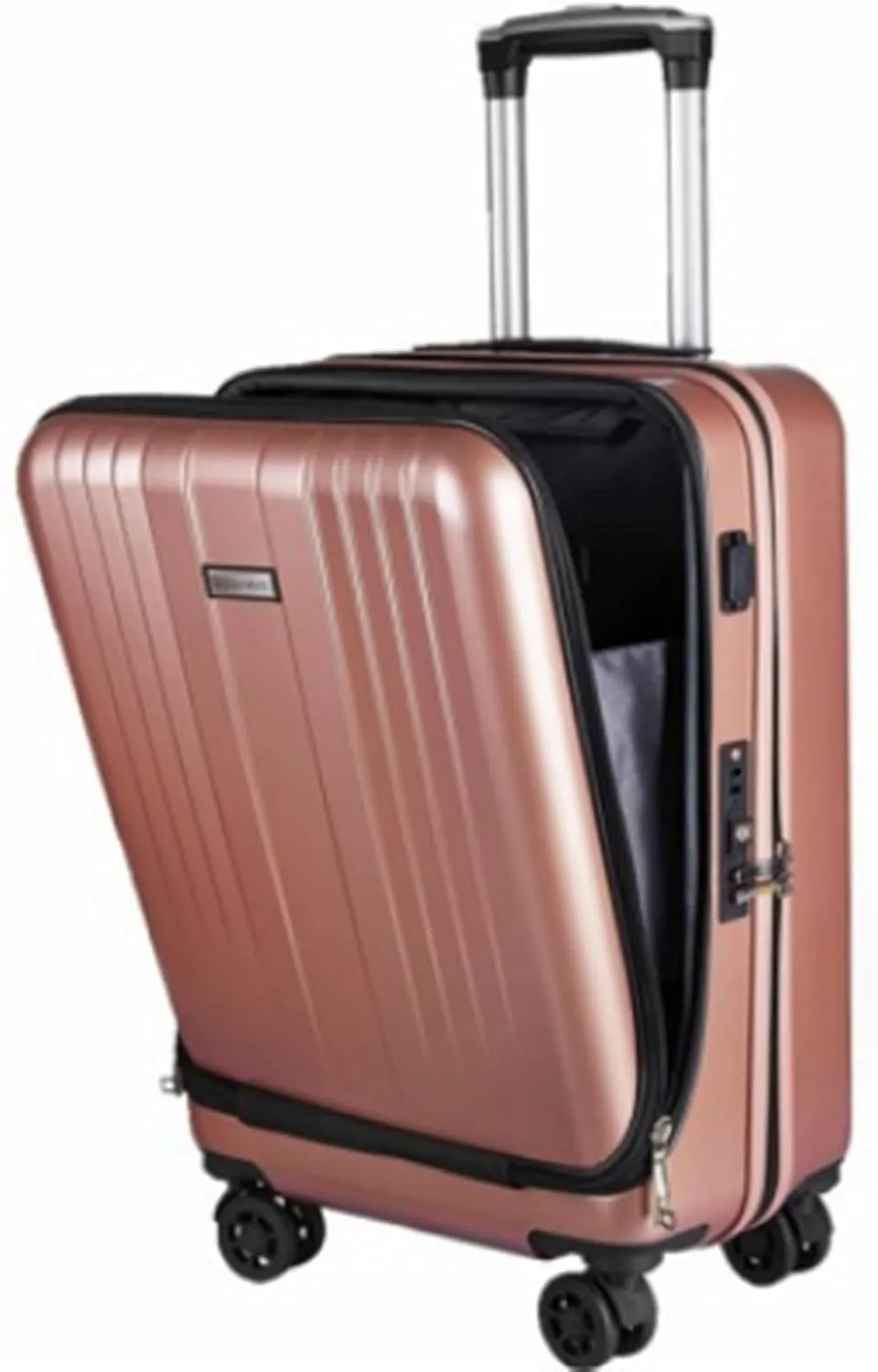 ANIIC Luggage Suitcases With Wheels Luggage Suitcases Rechargeable Hard Case With USB Carry On Luggage Suitcase Checked Luggage Suitcase Spinner Luggages (Color : C, Size : 20inch)