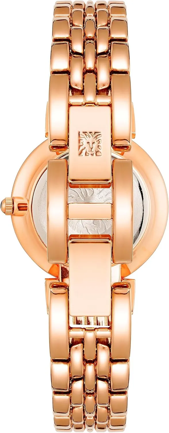 Anne Klein Women's Premium Crystal Accented Bracelet Watch, AK/2928