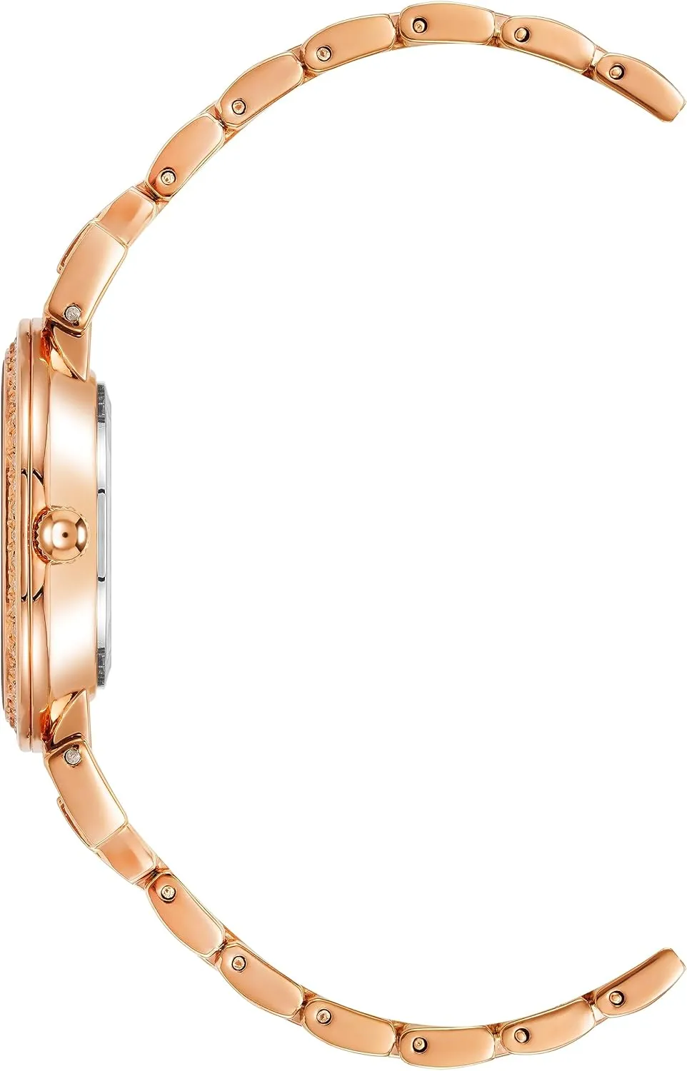 Anne Klein Women's Premium Crystal Accented Bracelet Watch, AK/2928