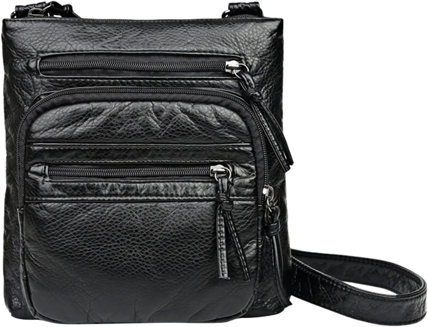 Anti Theft Shoulder Bags for Woman Retro Studded Crossbody Bags Small Shoulder Purses Temperament Clutch Purse(Black)