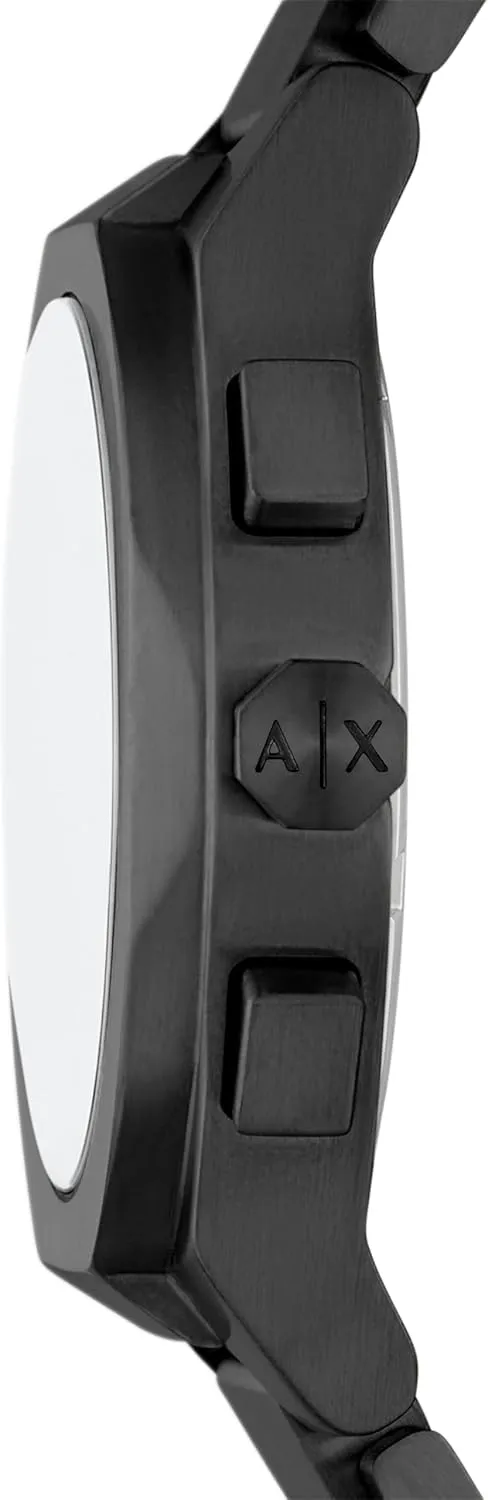 Armani Exchange A|X Chronograph Watch for Men; Men's Watch with Leather, Stainless Steel or Silicone Band