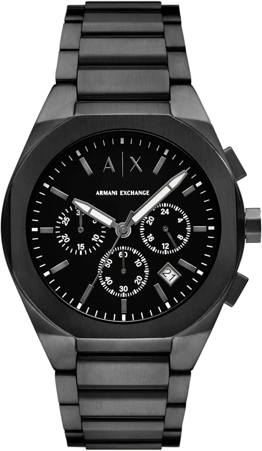 Armani Exchange A|X Chronograph Watch for Men; Men's Watch with Leather, Stainless Steel or Silicone Band