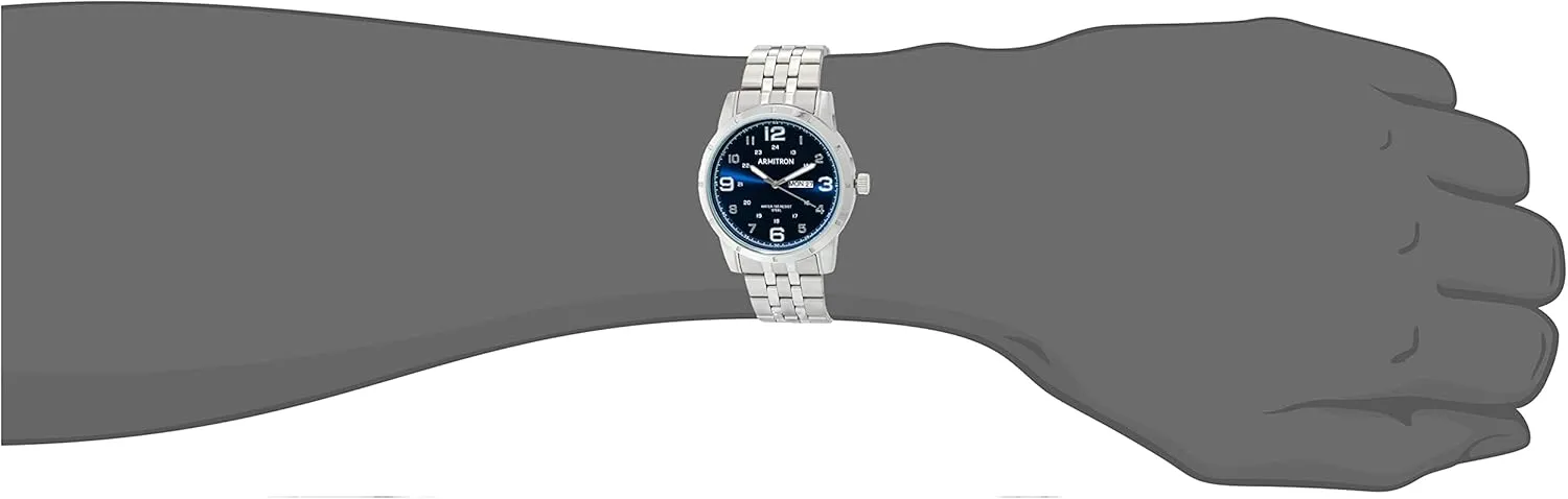 Armitron Men's Day-Date Function Bracelet Watch, 20-5398