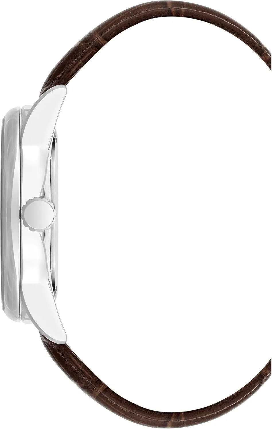 Armitron Men's Day/Date Function Croco-Grain Leather Strap Watch, 20/5048