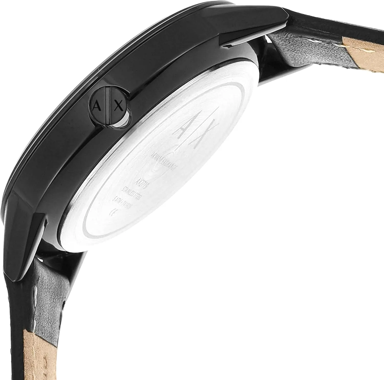 A|X Armani Exchange Men's Watch with Three-Hand Analog Display and Stainless Steel or Leather Band, Watch for Men