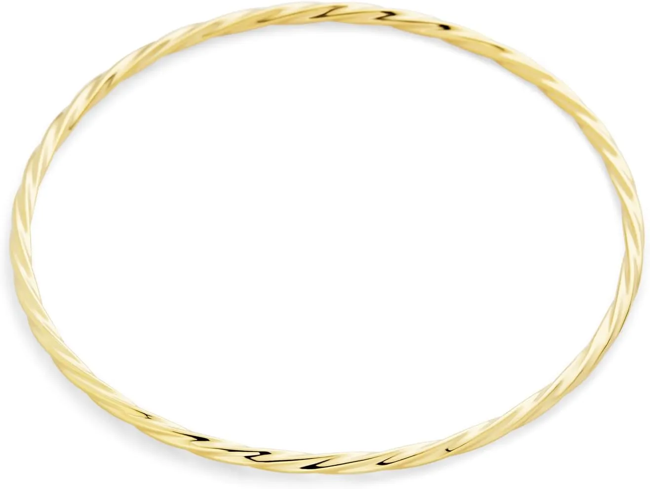 Bling Jewelry Simple Stacking Interlocking Tri Color Twist Multi Bangle For Women Teen Bracelets Round Rose Gold Silver Plated