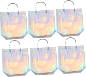 Ciieeo Garment Bags Handles 6-pack Waterproof Tote Bag Set Reusable for Wedding Decorative