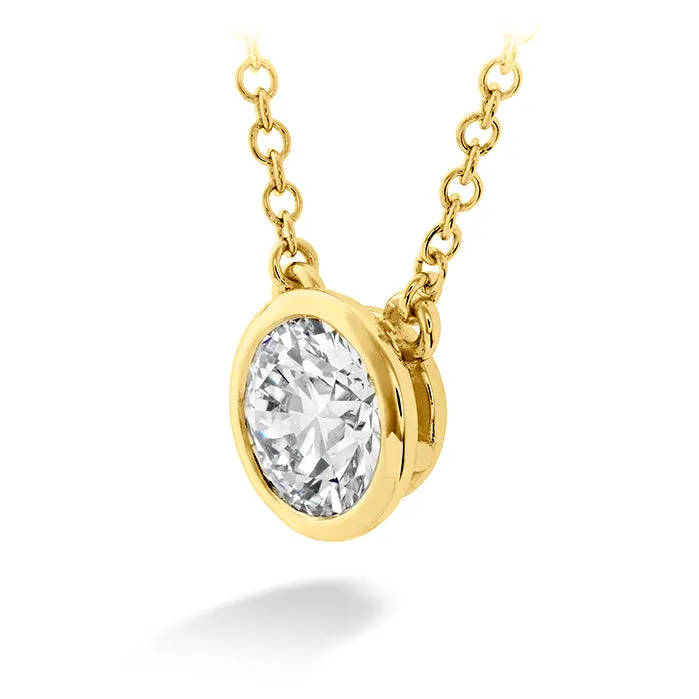 Classic Bezel Solitaire Pendant