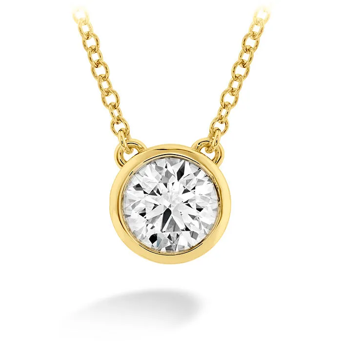 Classic Bezel Solitaire Pendant