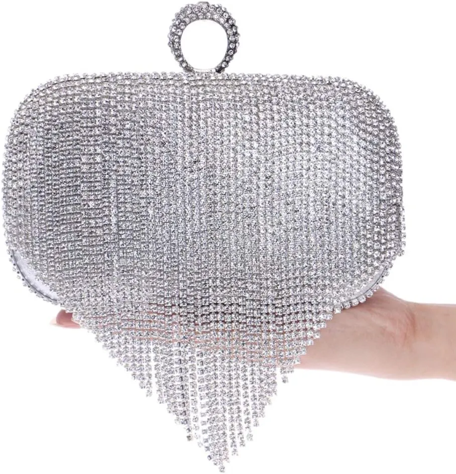 Clutches Women Evening Bag Purse Chain Dress Handbag Diamonds Wedding