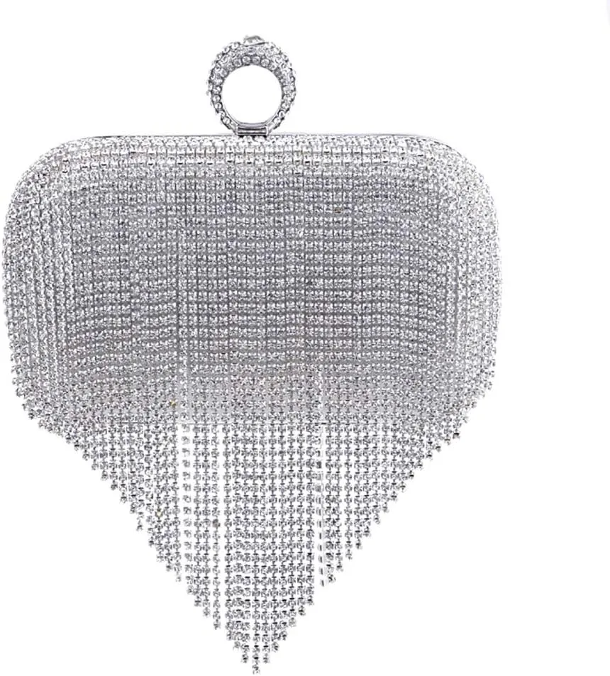 Clutches Women Evening Bag Purse Chain Dress Handbag Diamonds Wedding