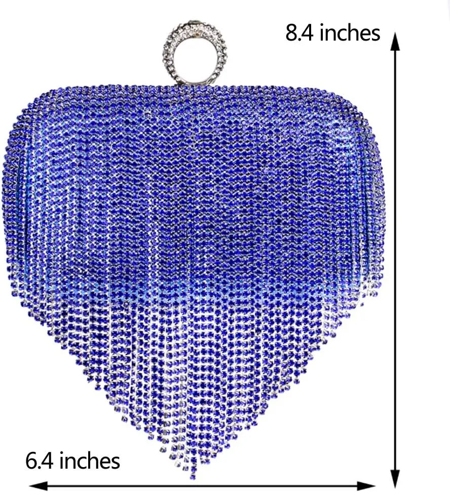 Clutches Women Evening Bag Purse Chain Dress Handbag Diamonds Wedding