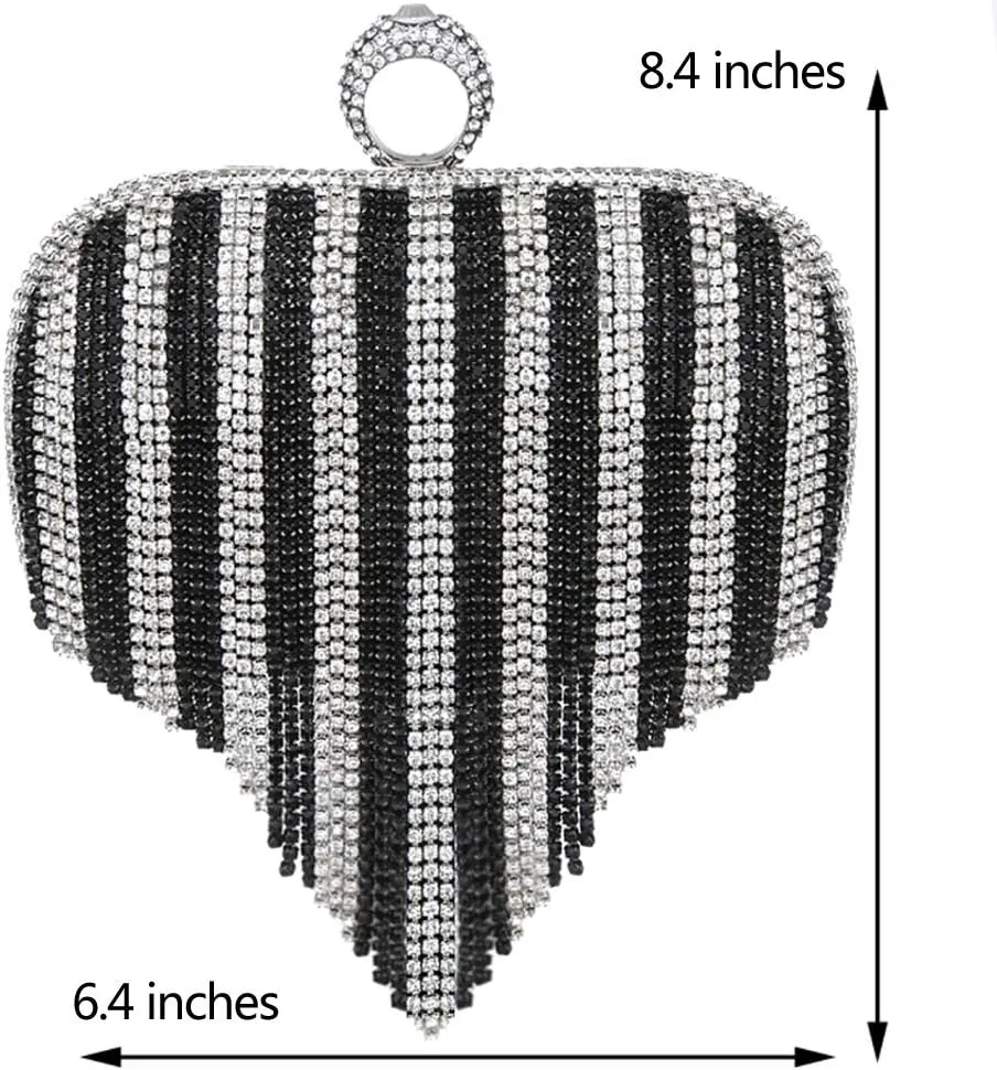 Clutches Women Evening Bag Purse Chain Dress Handbag Diamonds Wedding