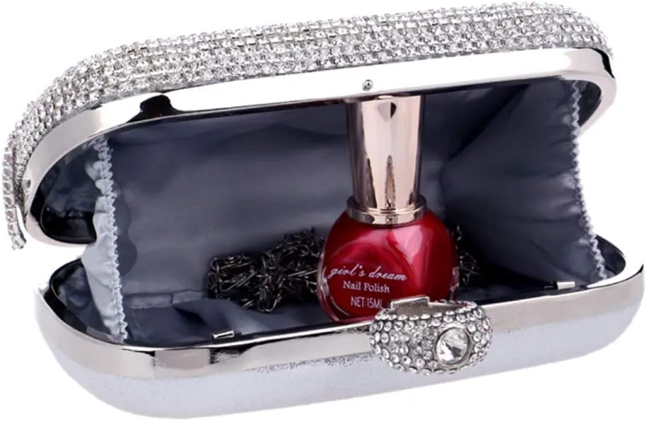 Clutches Women Evening Bag Purse Chain Dress Handbag Diamonds Wedding