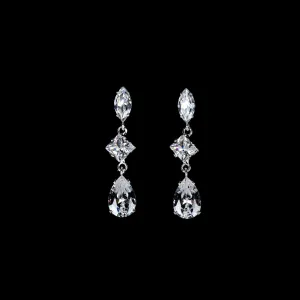 CZ Simple Drop Earring