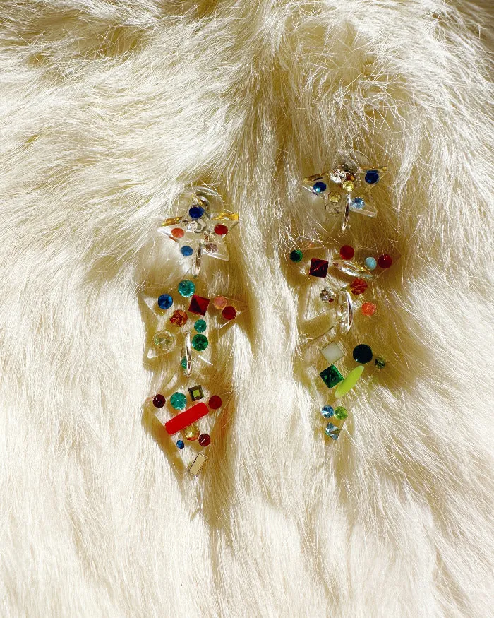 Ellyn Vintage Rhinestones Earrings