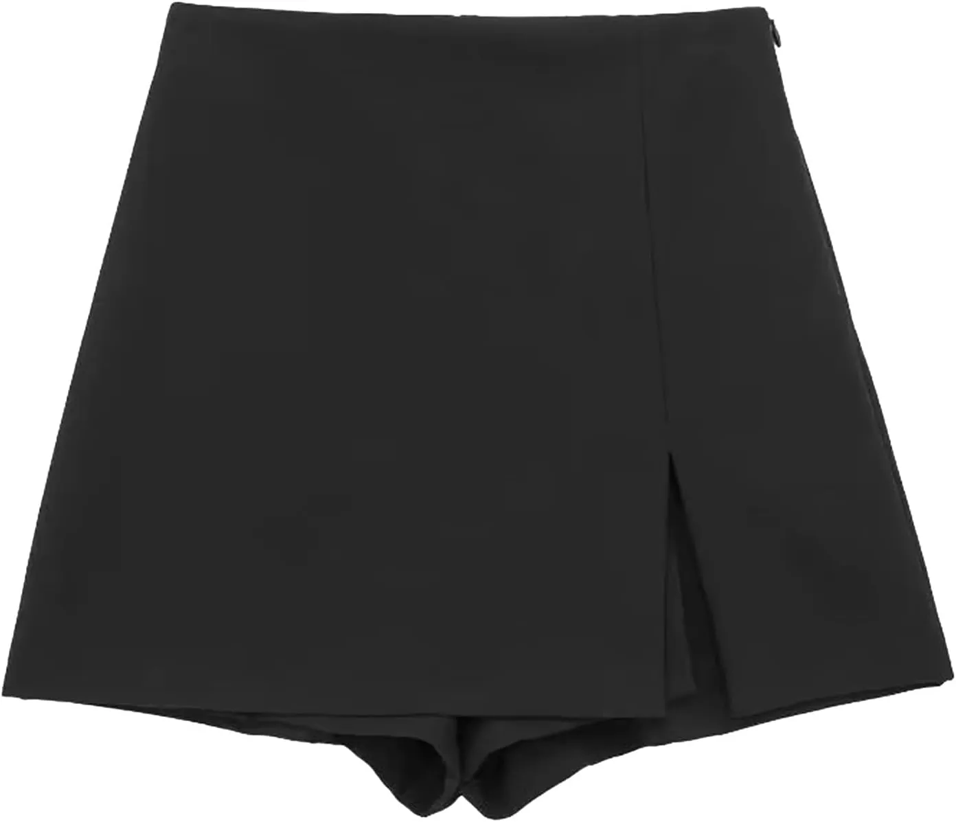 Fashion Skirts for Women 2024 Trendy Womens High Waisted Mini Solid Color Slim Fit Short Skirt Pants A Line Skirt