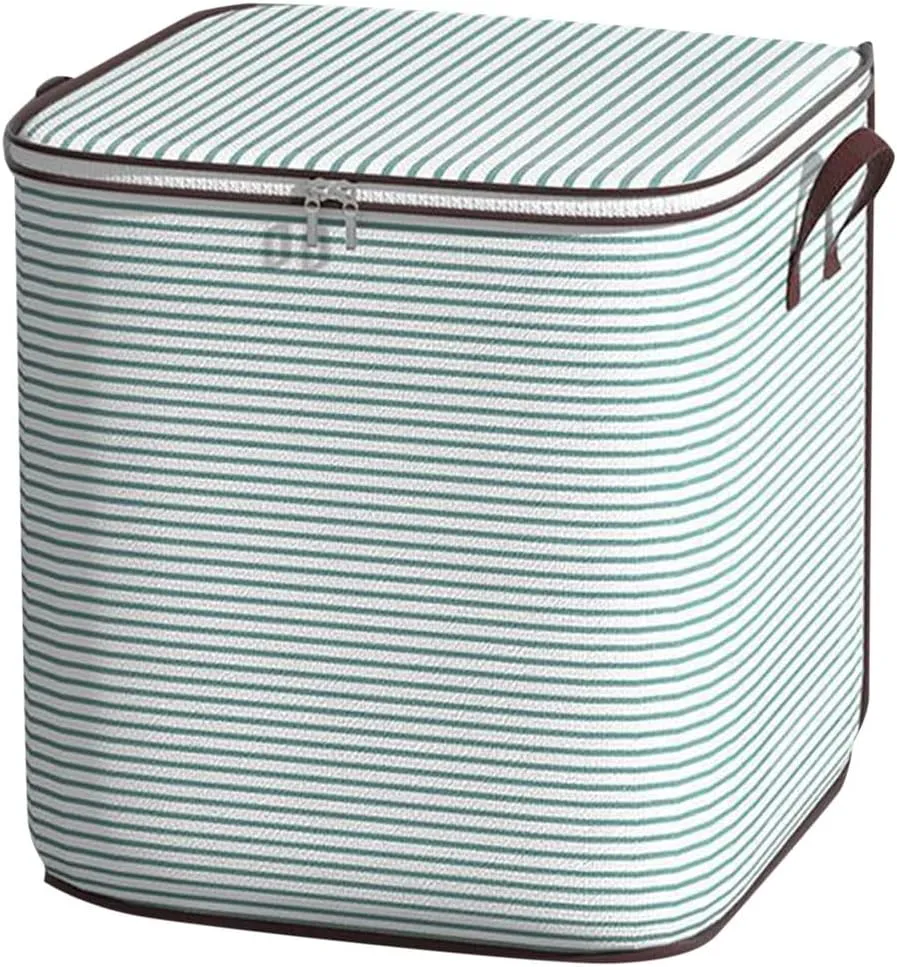 Foldable Organization and Storage with Sturdy Handle & Zipper Moving Bags Under Bed Storage Clothing Storage Large Storage Bags for Bedding, Comforter, Closet, Blankets