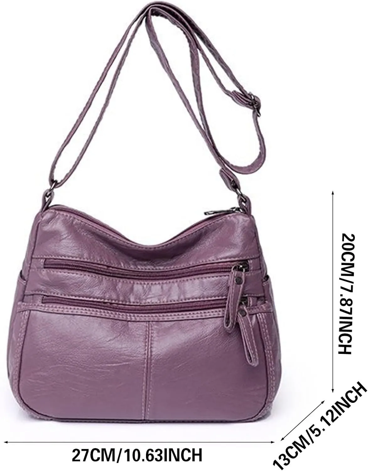 Foldie Crossbody Bags for Women Cute Hobo Tote Handbags Mini Clutch Purses with Zipper Closure Luxury Travel Bag(Grey)
