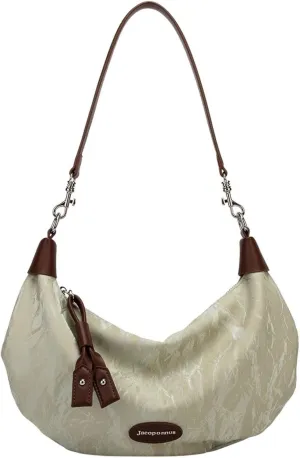 Genuine Leather Soft Leather Bag Women 2024 New New Chinese Light Luxury Niche Premium Sense Crossbody Armpit Bag9A421