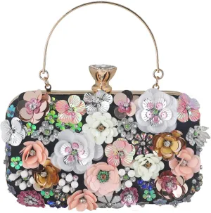 GIBZ Womens Clutches Evening Handbag Clutch Bag for Party Wedding Banquet