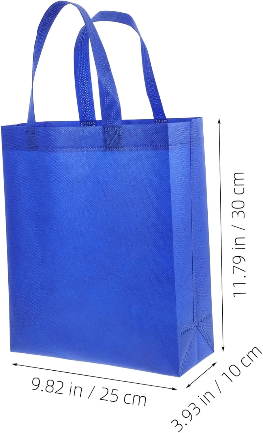 GLEAVI Non Woven Tote Bag Blank Plain Bags Tote Bag for Women Favors Birthday Material Black Party Bag Shop