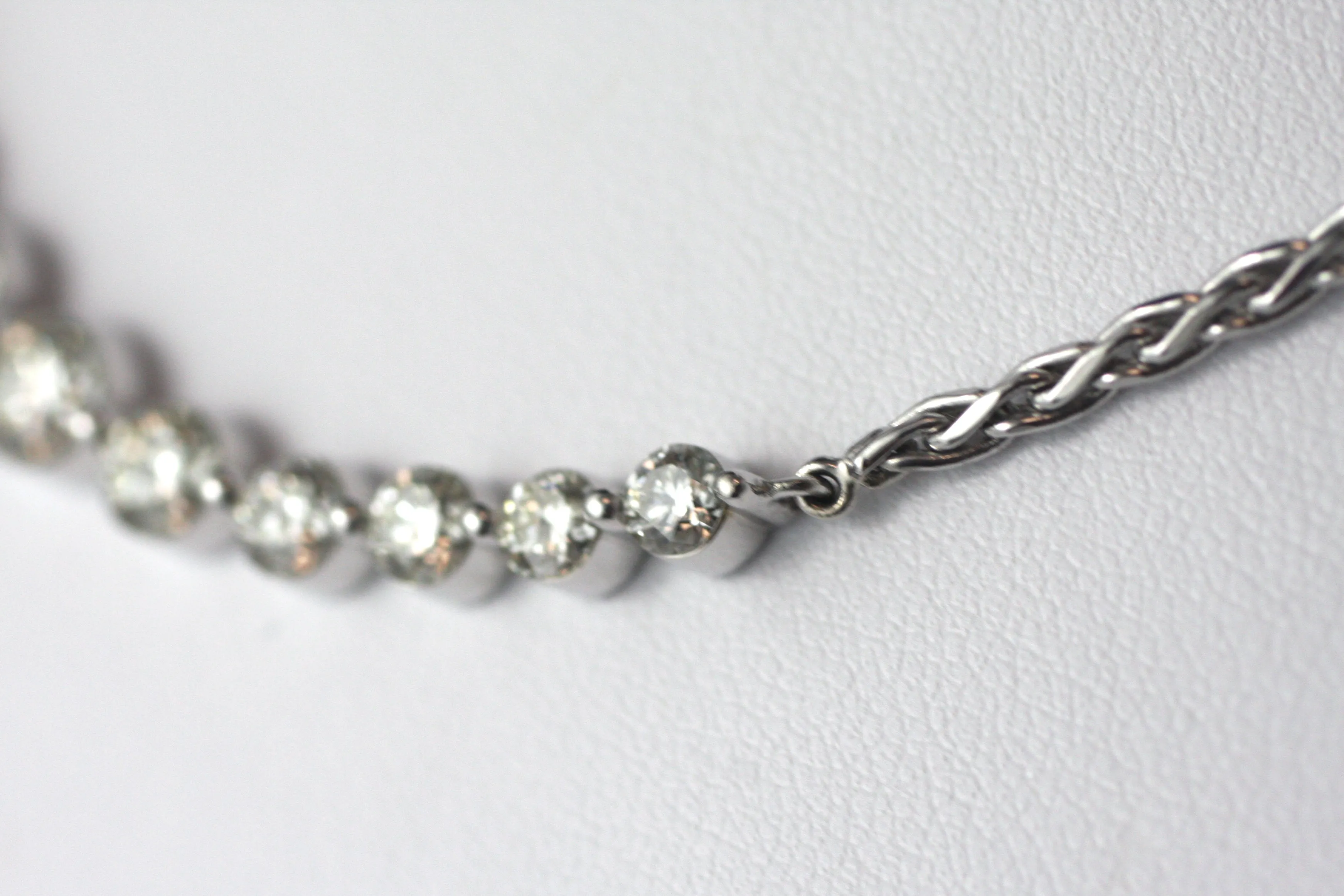 Graduated Diamond Necklace