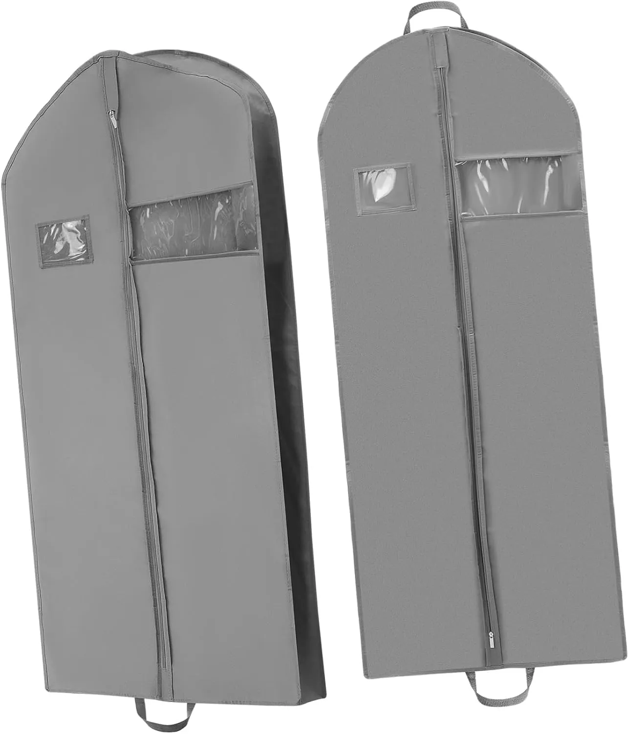 Healifty Foldable Clothing Bag Set 2 Pcs Suit Garment Bags for Travel for Dresses