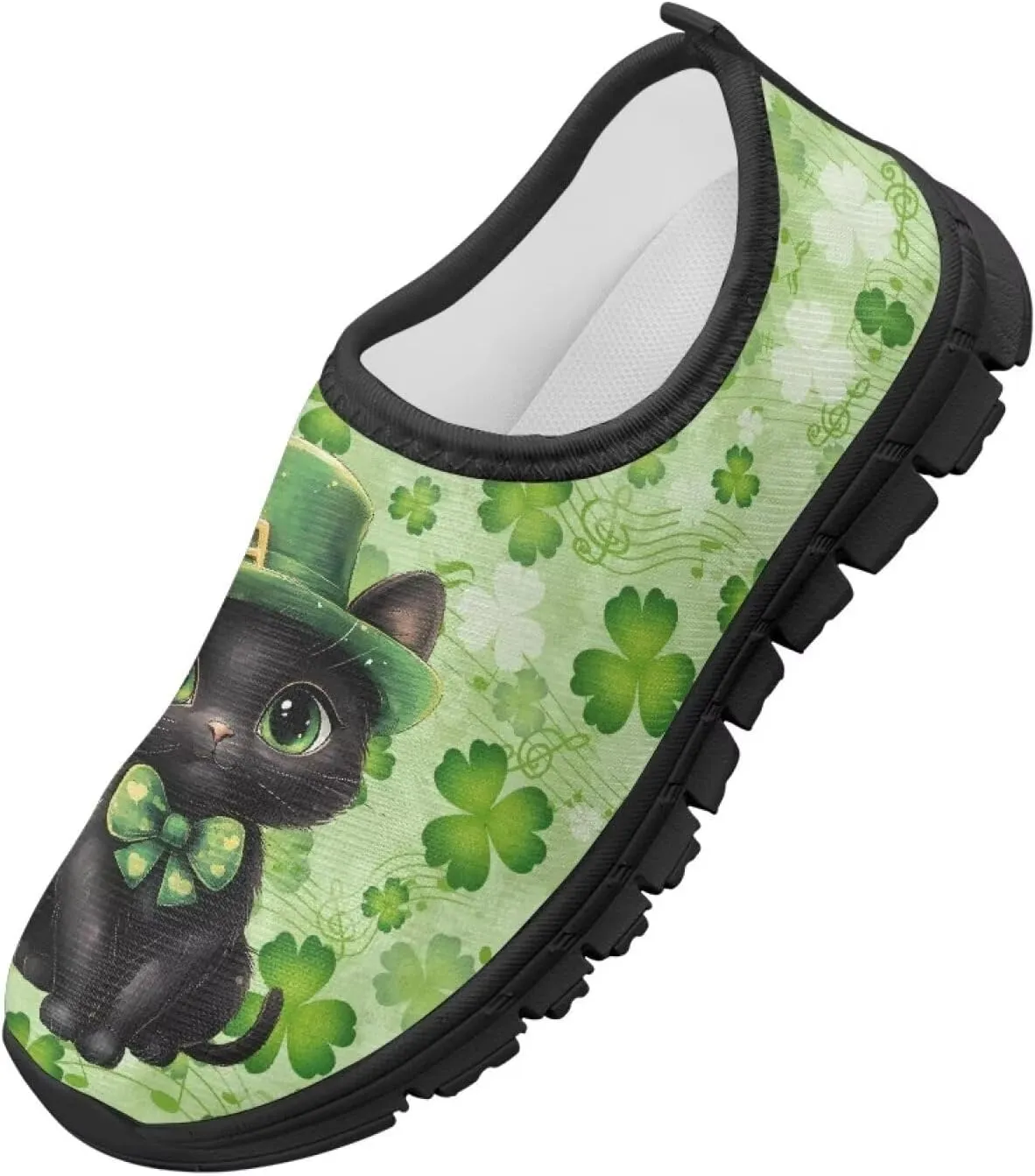 Kids Athletic Shoes Girls Boys Slip On Casual Sneakers Lightweight Soft Tennis Shoe for Outdoor US 11-15 Black Sole