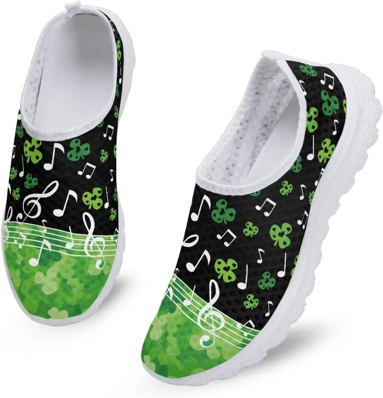 Kuiaobaty Fashion Sneakers Slip-Ons Walking Shoes Women's Men's Athletic Casual Footwear Lightweight Breathable Loafers