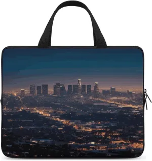 Laptop Bag Ultrathin Los Angeles Printing Laptop Carrying Case Portability Messenger Bags For Work Travel
