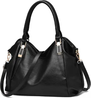 Leather Crossbody Bags for Women Shoulder Tote Bags Top Handle Satchel Bag Medium Size Purse for Women