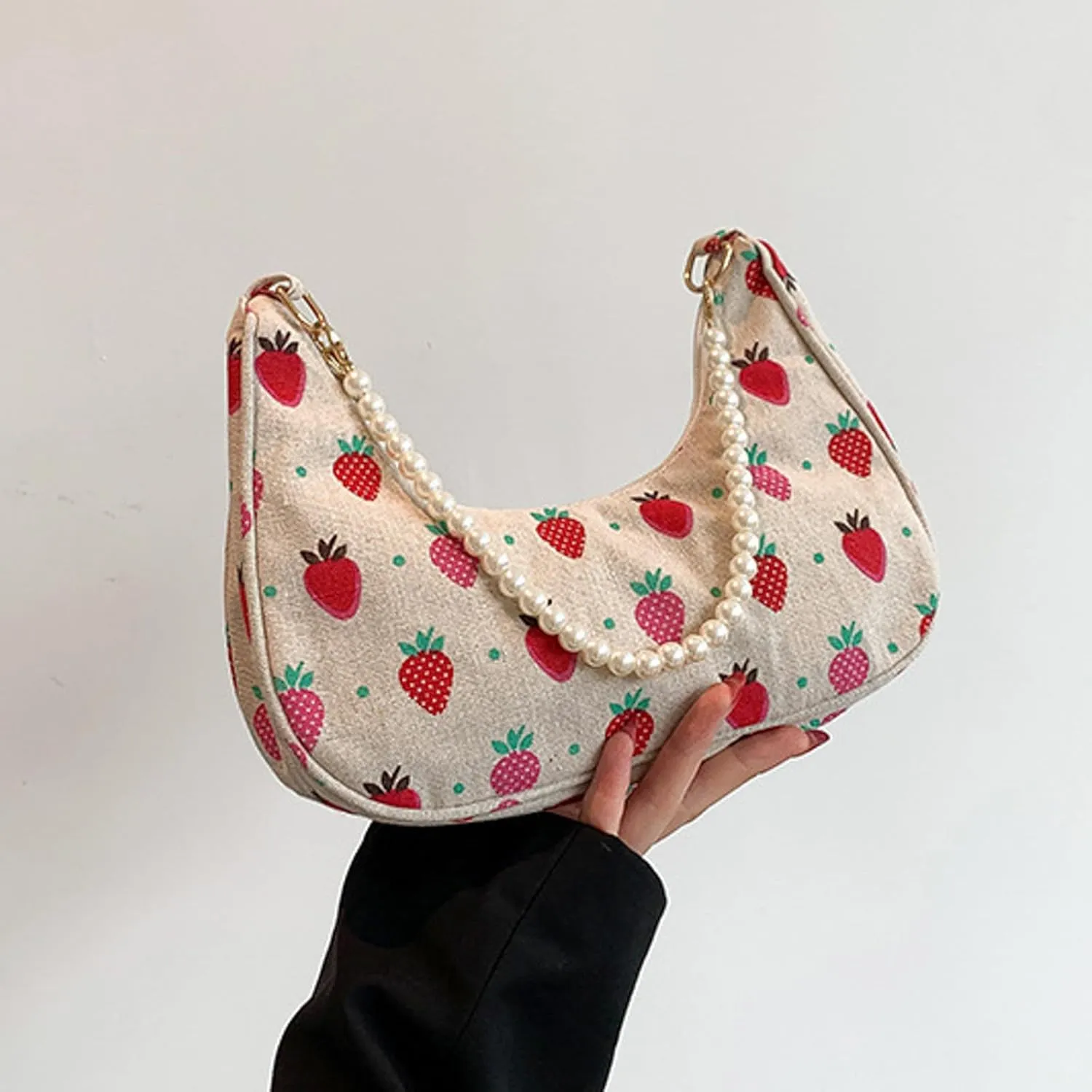 Leather Crossbody Bags for Women Stadium Crossbody Messenger Bags for Concerts Sporting Events Spring Purse 2025(Red)