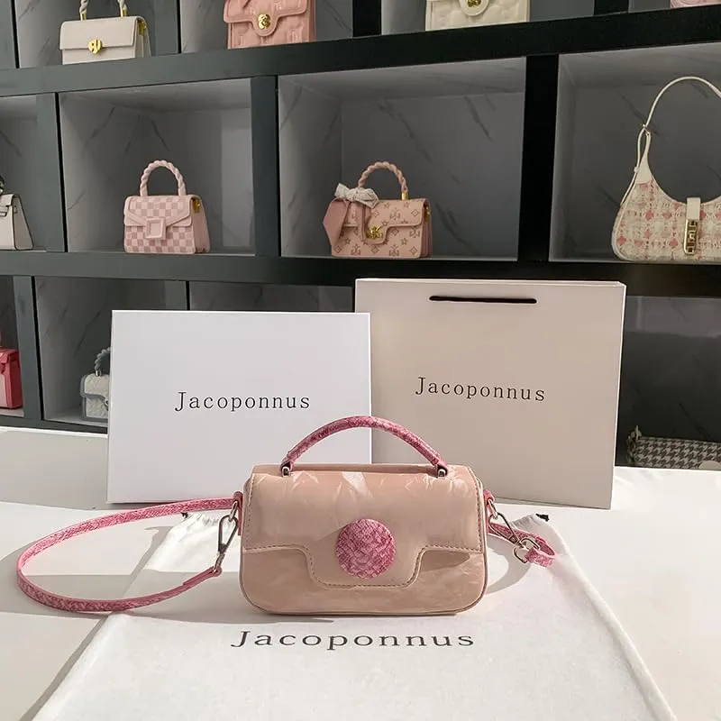 leather luxury bags for women armpit bag female 2024 new bag light luxuryleather handbags for women