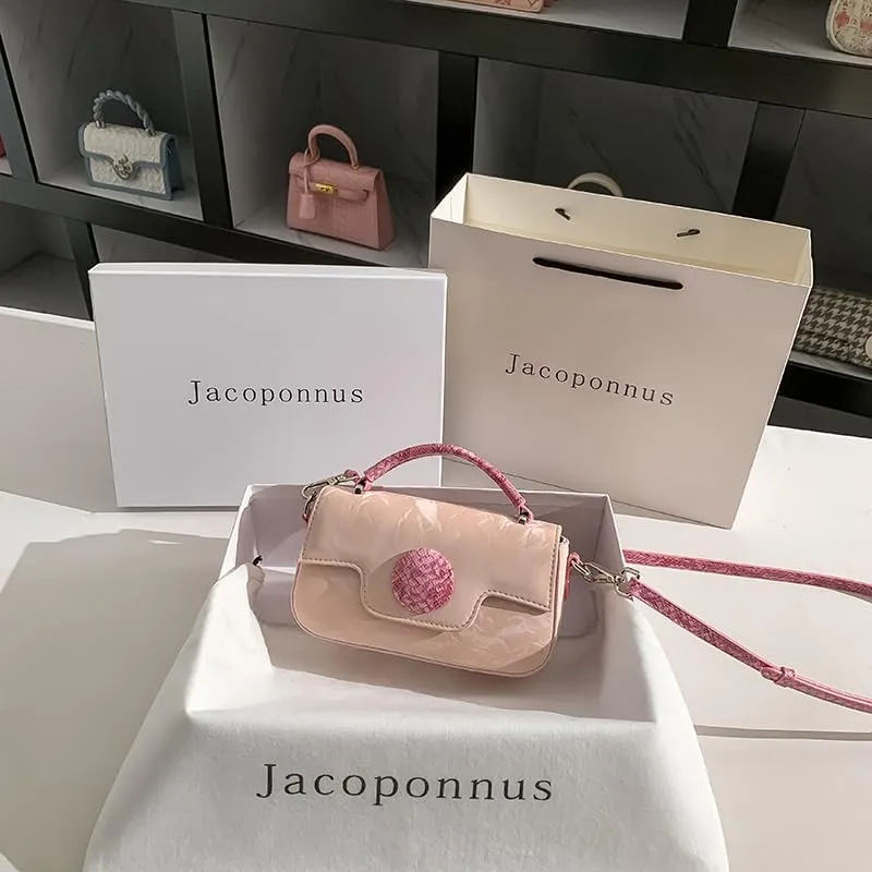 leather luxury bags for women armpit bag female 2024 new bag light luxuryleather handbags for women