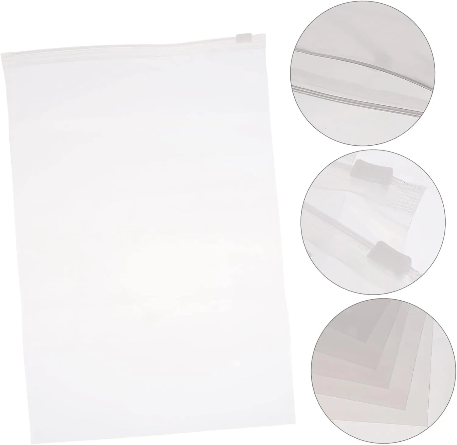 LIFKOME 2sets Organizer Bags for Travel Sealed Moving Bags Drawstring Garment Storage Sub 100pcs*2