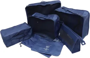 LIFKOME Packing Cubes for Travel 1 Set Luggage Storage Bags Compact Easy to Carry for Business Vacation