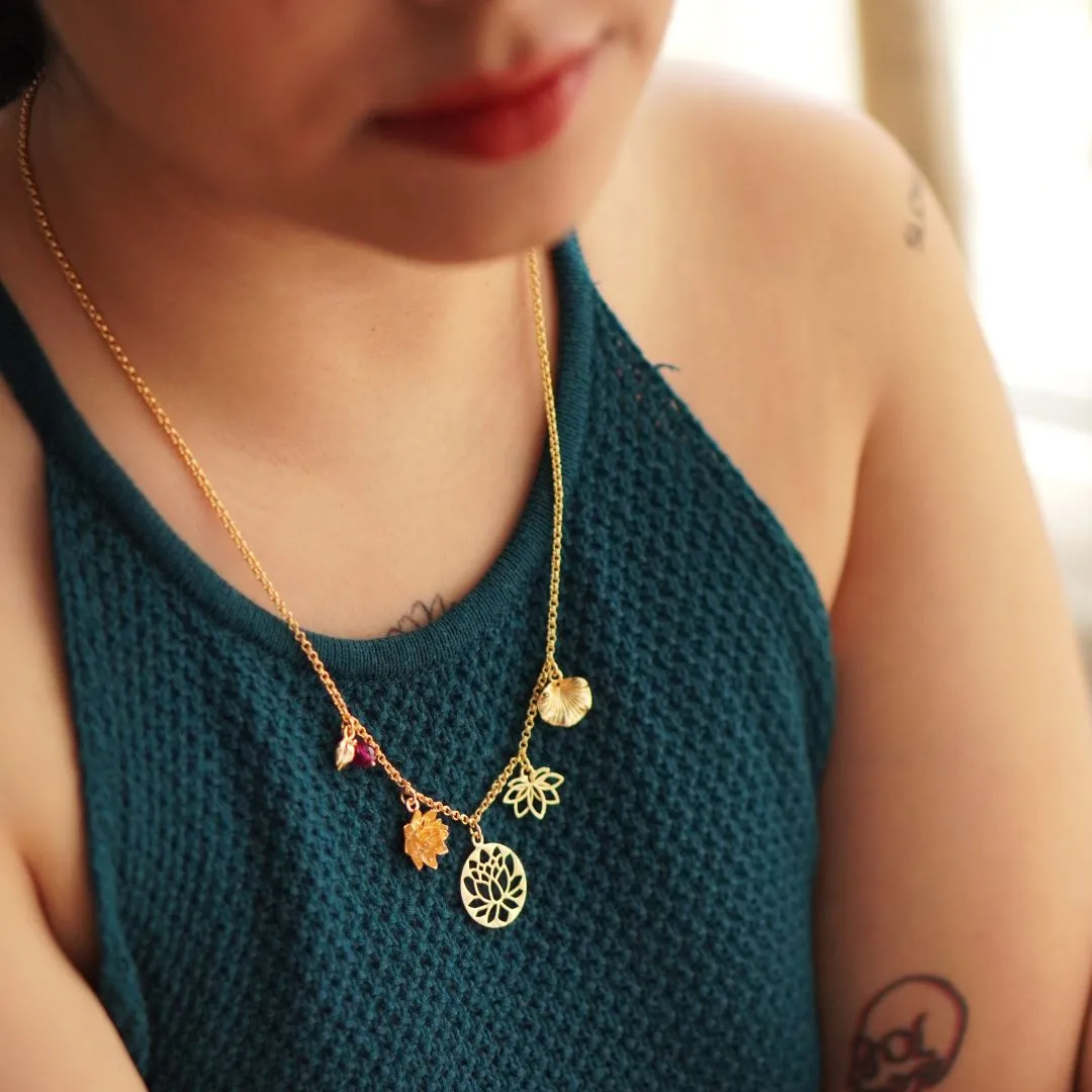 Lotus Symphony Jewelry Set