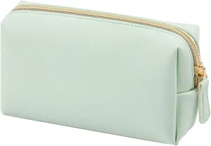 Makeup Bag,Large Capacity PU Leather Waterproof Portable Small Makeup Bag,Toiletry Bag,Travel Cosmetic Bag,Makeup Bag Organizer for Girls Women Gifts Daughter